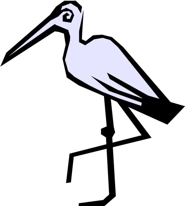  Crane Bird Png Vector Illustration Of Egret Crane Bird Vector Graphics Crane Bird Png