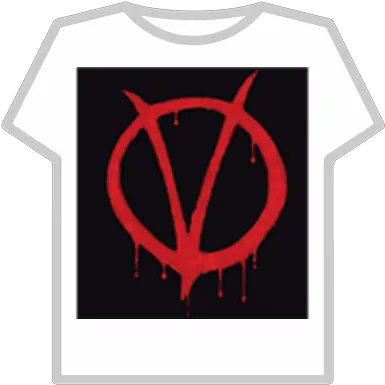  V For Vendetta Camisetas Roblox Para Crear Png V For Vendetta Logo