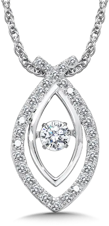  Sdc Creations Dancing Diamond Criss Cross Pendant In 14k Pendant Png Chain Transparent Background