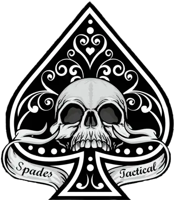  Ka Bar Spades Tactical Ace Of Spades Skull Vector Png Spades Icon