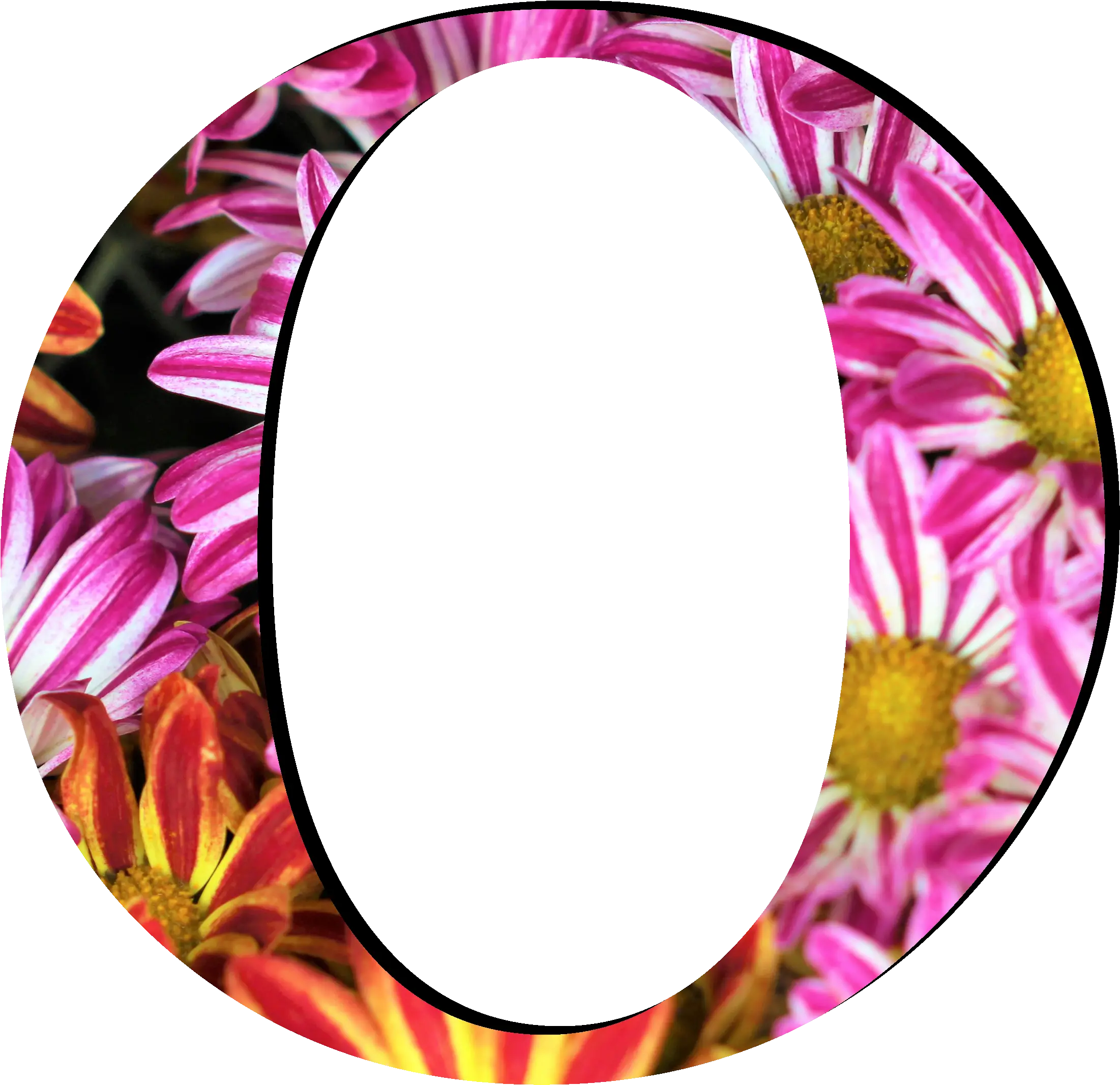  Flower Pattern Letters O Letters Flower Png Floral Pattern Png