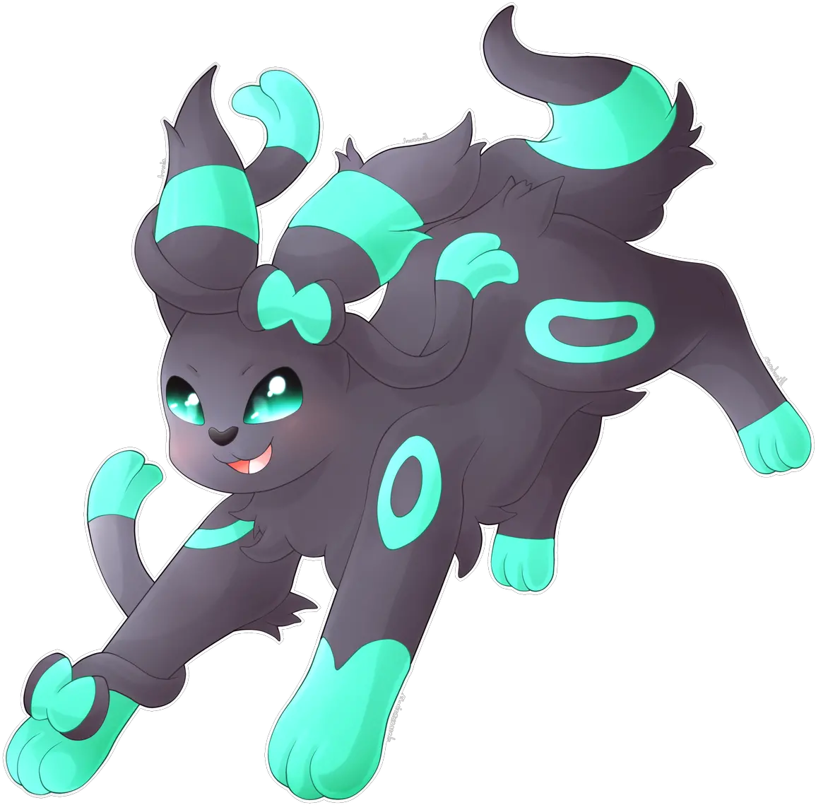  Commission For Lolman64 As They Wanted Me To Do A Cartoon Png Umbreon Png