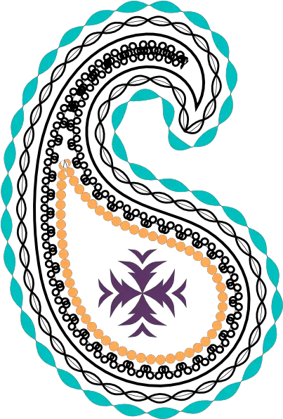  Paisley Clip Art Indian Motif Clipart Png Paisley Png