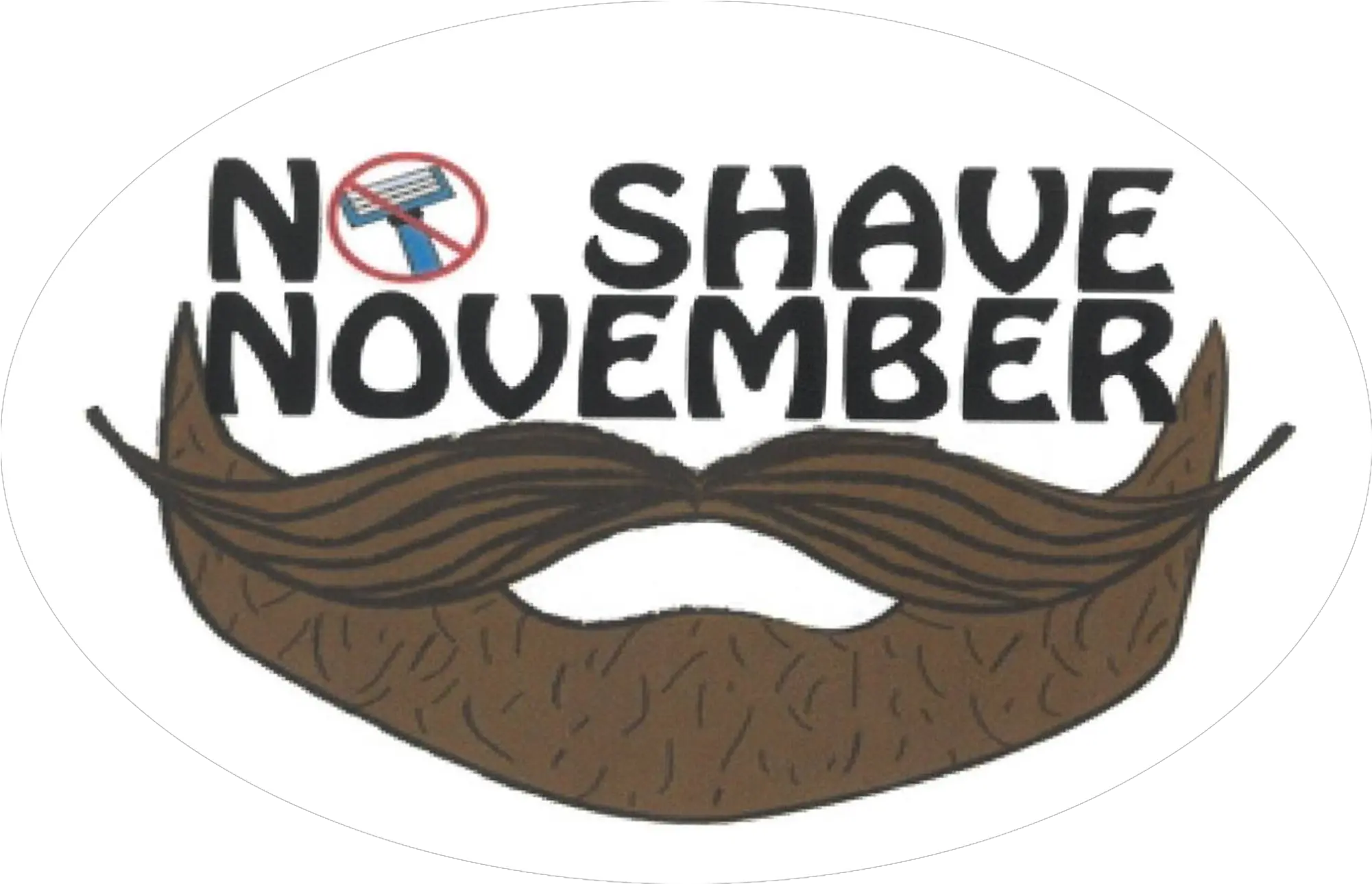  Download No Shave Movember Mustache Png Police No Shave November Mustache Png Transparent