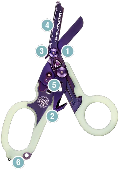  Leatherman Limited Edition Raptor Shears Purple Glow In The Leatherman Raptor Shears Limited Edition Png Purple Glow Png