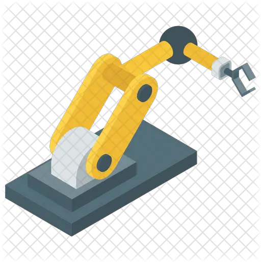  Robotic Arm Icon Of Isometric Style Robot Arm Icon Isometric Png Robot Arm Png